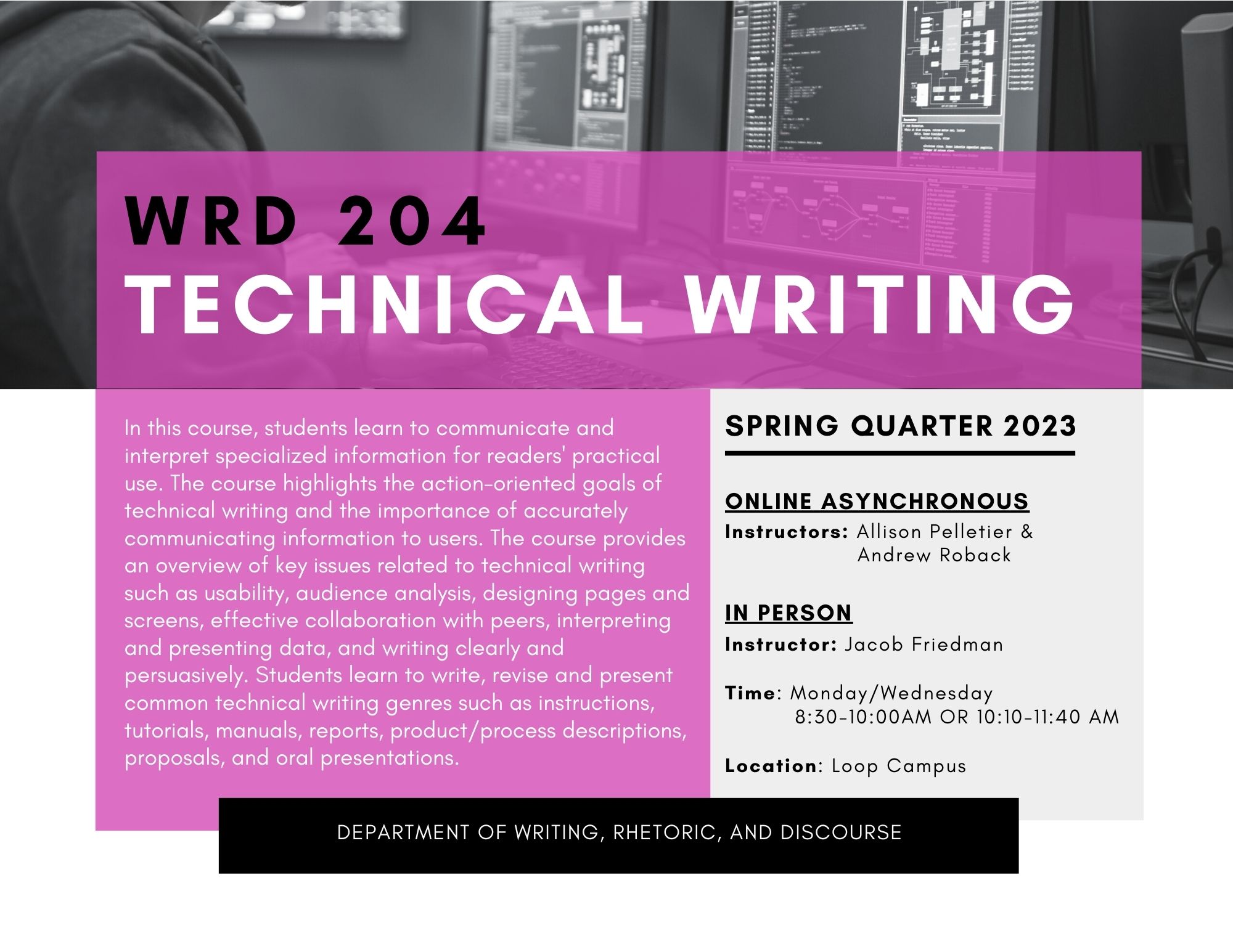 WRD 204: Technical Writing